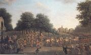 John Wootton George III's Procession to the Houses of Parliament (mk25) oil painting